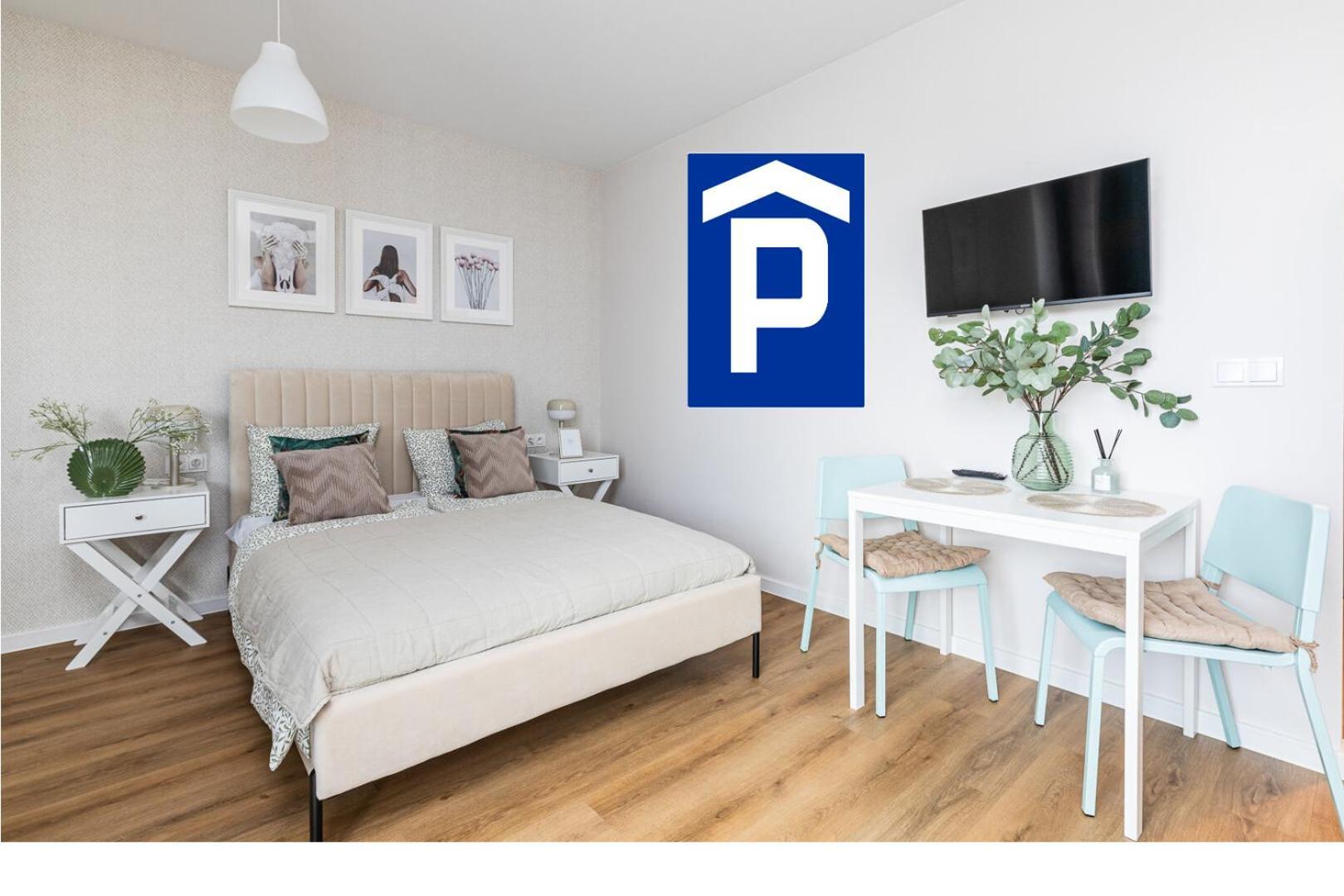 Superapart Wilenska Studio Z Parkingiem Warszawa Rom bilde