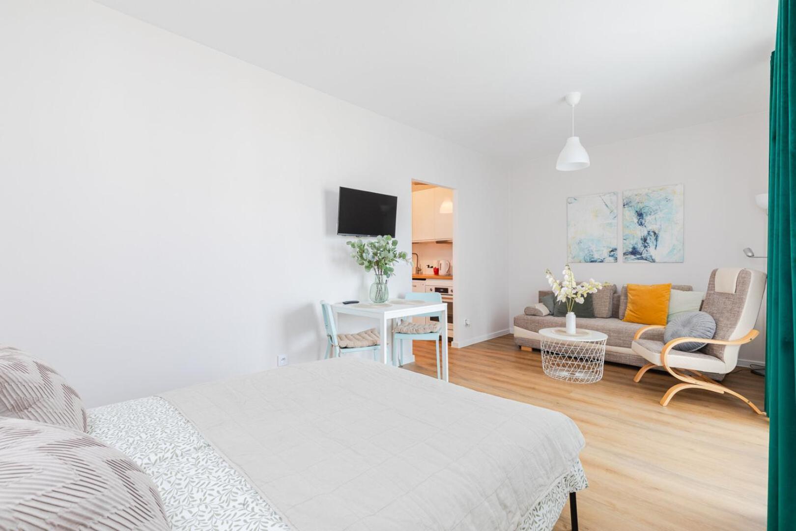 Superapart Wilenska Studio Z Parkingiem Warszawa Rom bilde