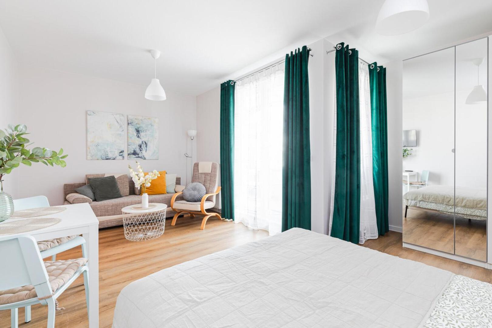 Superapart Wilenska Studio Z Parkingiem Warszawa Rom bilde